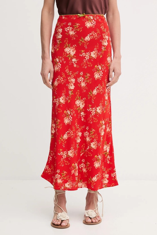 Never Fully Dressed gonna maxi rosso NFDSK738