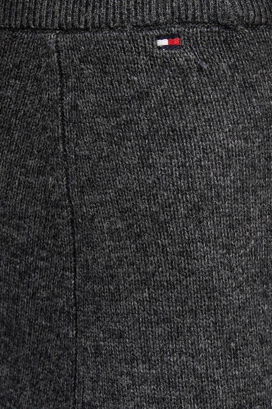 Tommy Hilfiger spódnica wełniana szary WW0WW46756