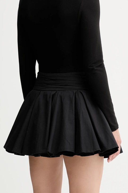 Ρούχα Βαμβακερή φούστα AllSaints TULIP W016RD μαύρο