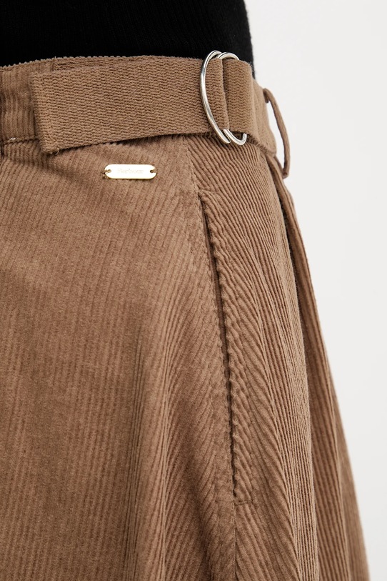 Barbour spódnica sztruksowa YASMIN zielony LSK0131