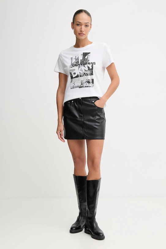 Calvin Klein Jeans fustă LV044D622G negru NC25