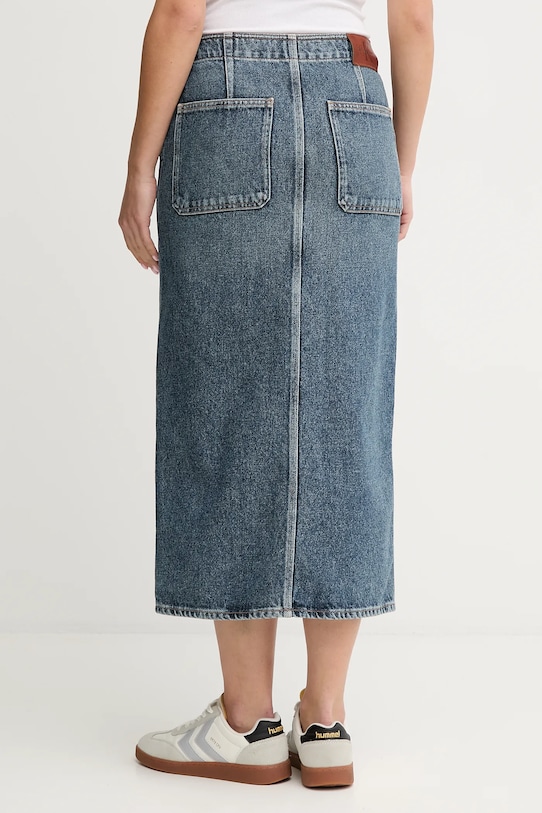 Odzież Calvin Klein Jeans spódnica jeansowa LV047D724G niebieski