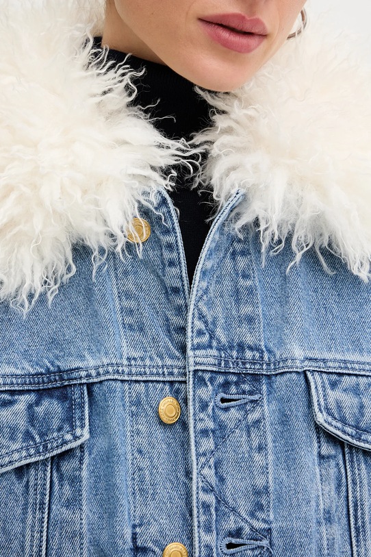 MICHAEL Michael Kors kurtka jeansowa MF510C8FAU niebieski