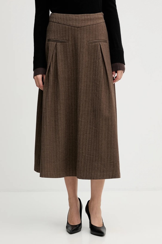 Hoss Intropia spódnica casual brązowy 8422466