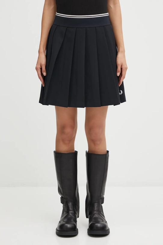 Fred Perry spódnica gładkie czarny E1105