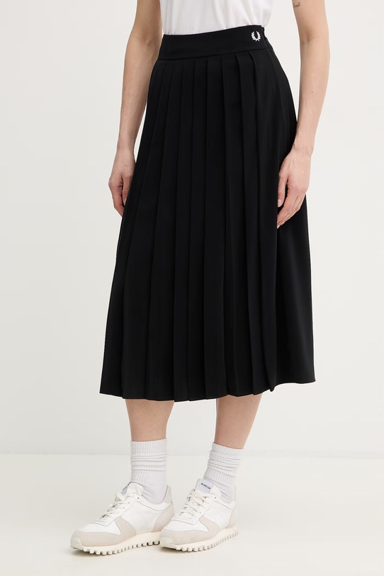 Fred Perry spódnica midi czarny E1106