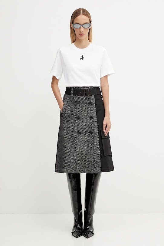 Vlněná sukně Andersson Bell Whitney Trench Pleats apa848w