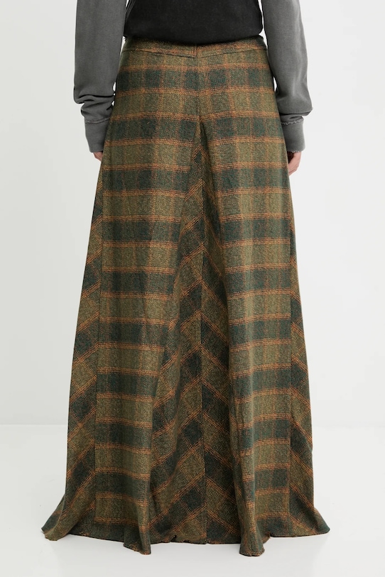 Oblečenie Bavlnená sukňa Our Legacy Rebel W4254RV zelená