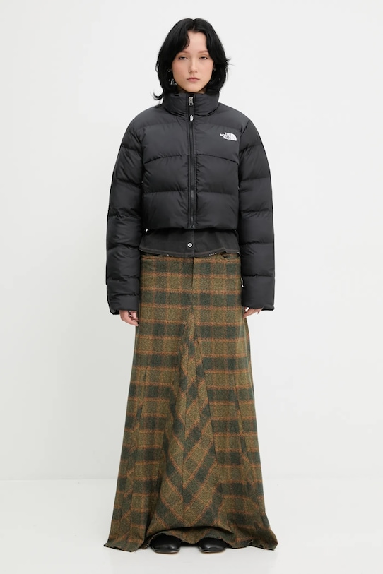 Bavlnená sukňa Our Legacy Rebel W4254RV zelená