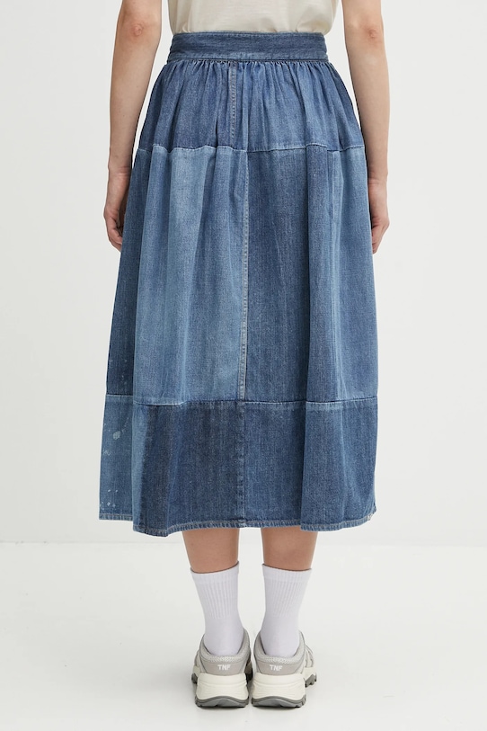 Odzież Visvim spódnica jeansowa ss elevation skirt p.w. 325105005003 niebieski