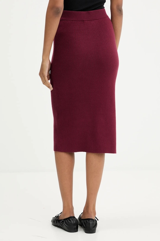 Odzież Karl Lagerfeld Jeans spódnica A4W12005 bordowy