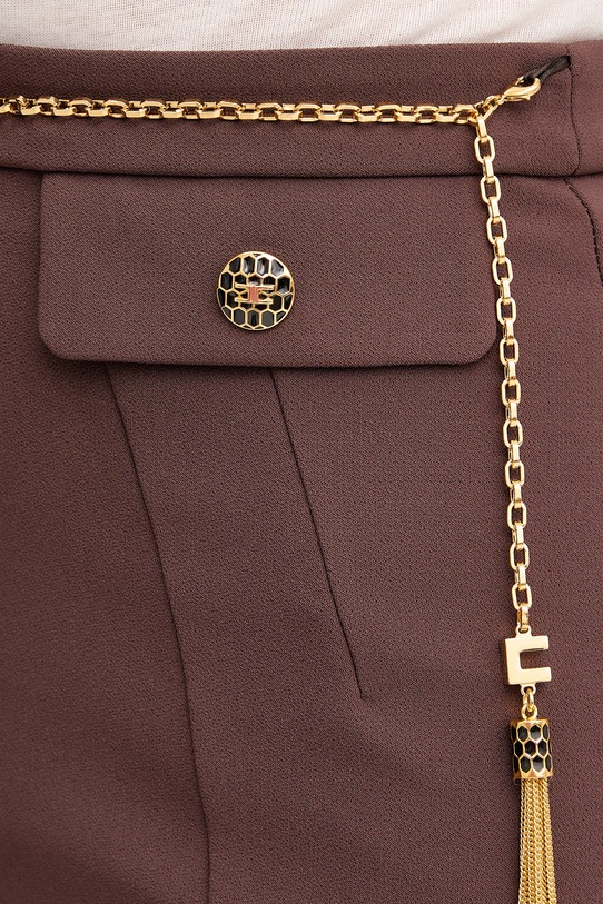 Sukně Elisabetta Franchi hnědá GO14857E2