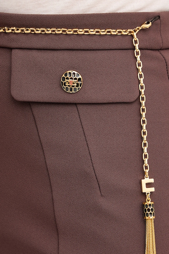 Elisabetta Franchi fustă maro GO14857E2