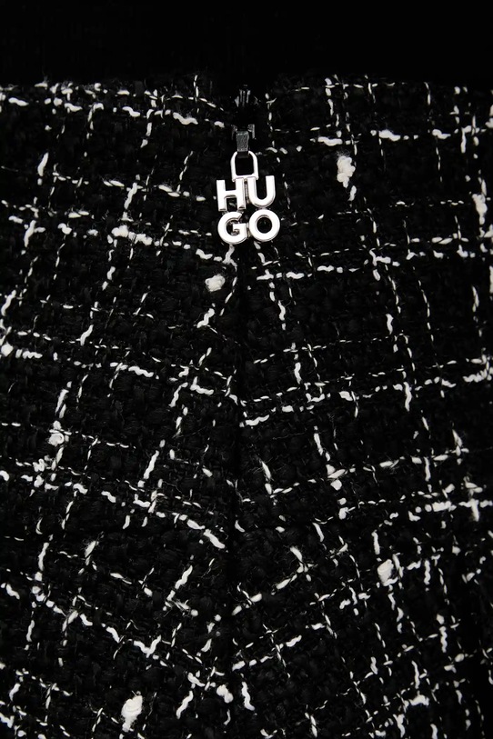 HUGO fustă de lână negru 50550948