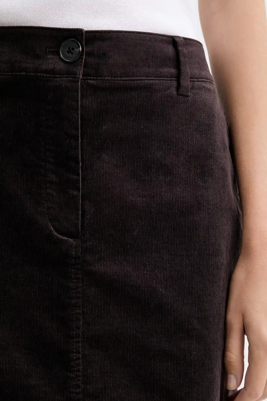 Marc O'Polo fustă din velur maro 508103420087