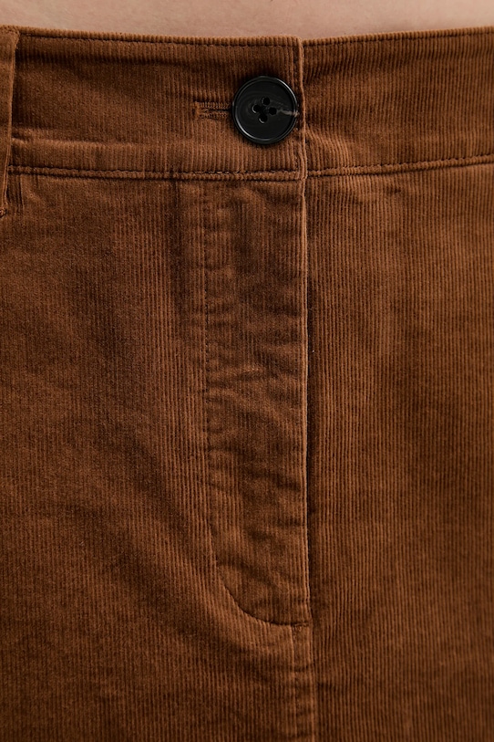 Вельветовая юбка Marc O'Polo коричневый M08103420087