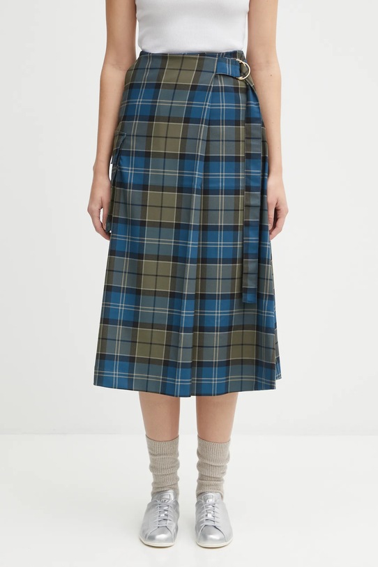 Barbour skirt Wilma Maxi Skirt A-line blue LSK0133GN71