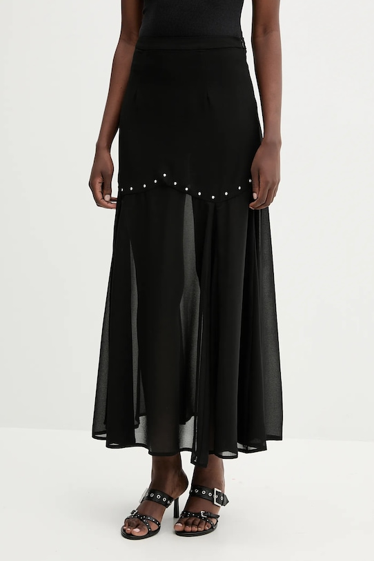 Never Fully Dressed spódnica casual czarny NFDSK736