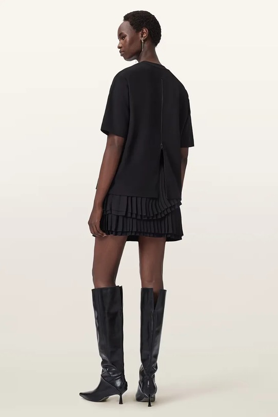 Sukňa AllSaints OONA W012RD čierna