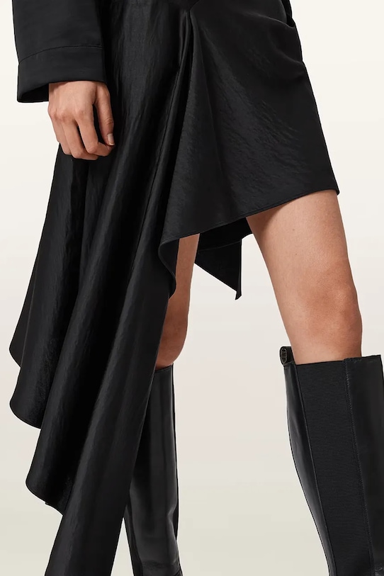 Îmbrăcăminte AllSaints fustă SAMI W014RD negru