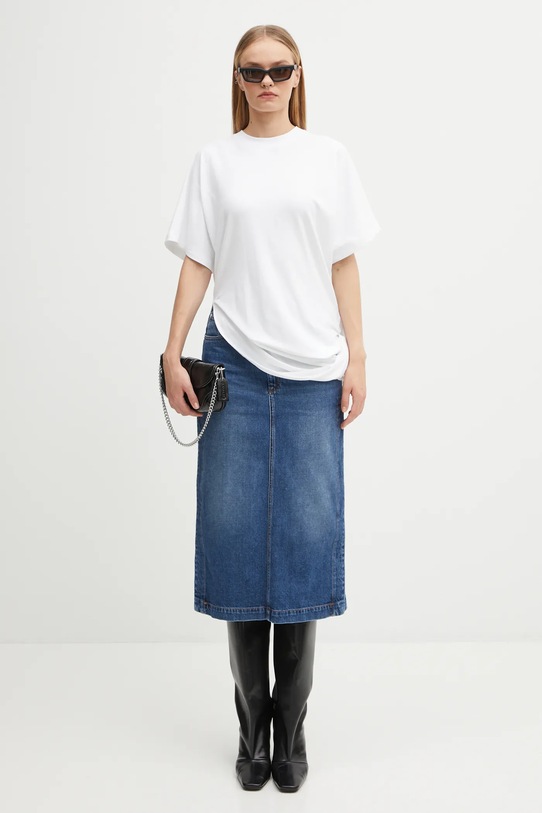 Sportmax spódnica jeansowa BIBLIOS 2522106215600