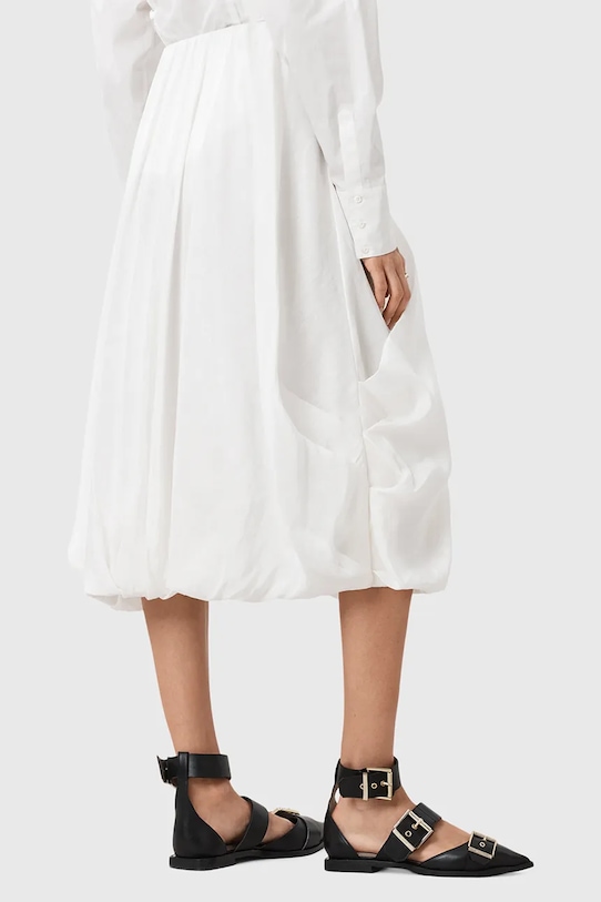 AllSaints spódnica NIA biały W001RD