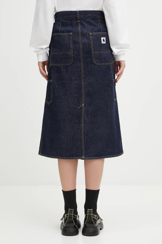 Odzież Carhartt WIP spódnica jeansowa W' Single Knee Skirt I034224.102 granatowy
