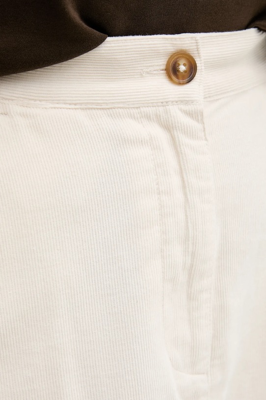 Бавовняна спідниця United Colors of Benetton бежевий 494BD0058