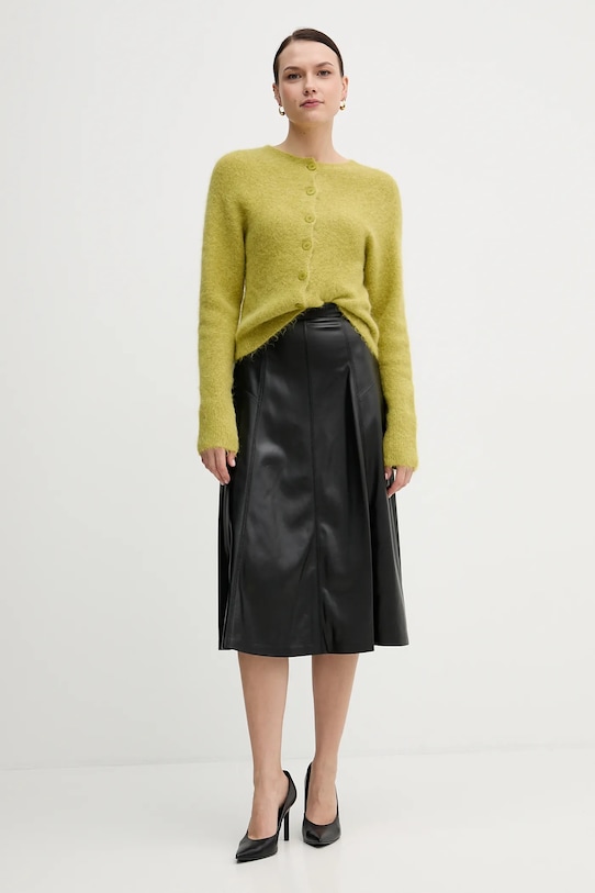 United Colors of Benetton spódnica 4M3CD0059 czarny AW25