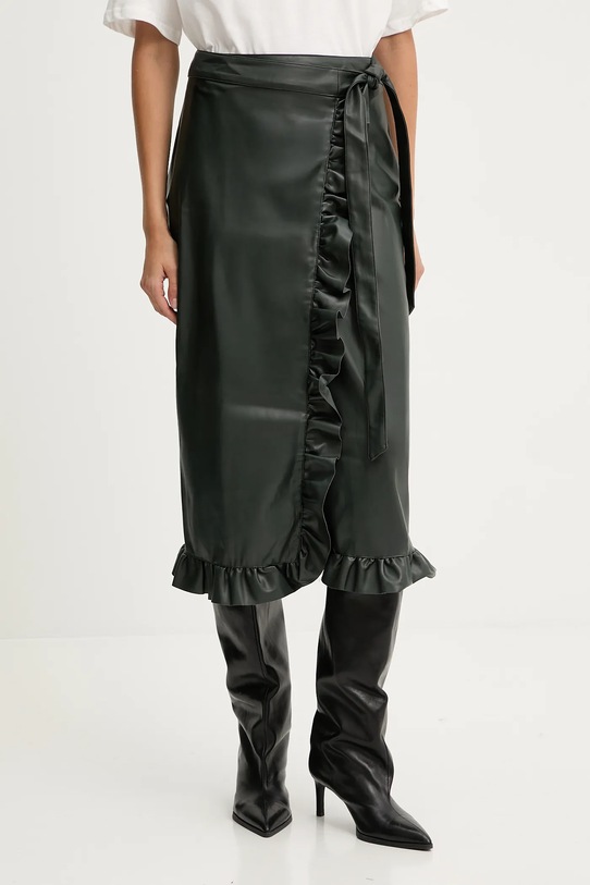 Never Fully Dressed spódnica casual zielony NFDSK749