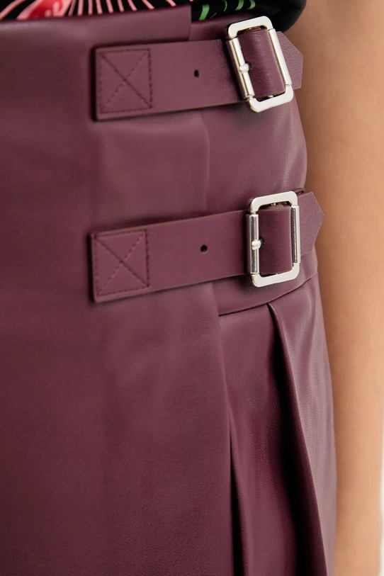 Sukňa Never Fully Dressed burgundské NFDSK722