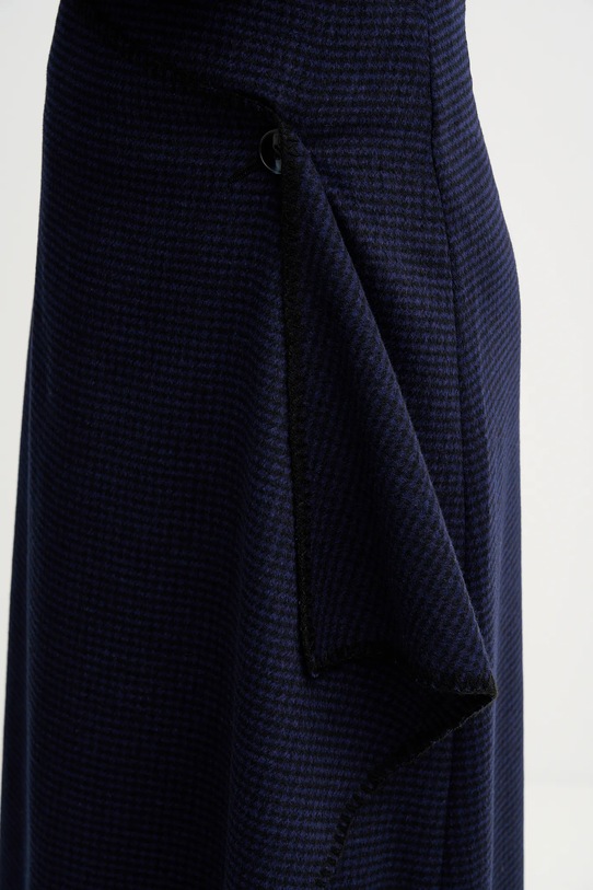 Sisley spódnica z domieszką wełny granatowy 41JML0036