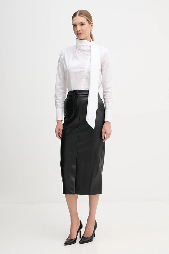 Sandro Ferrone spódnica S15YBFRIBES czarny AW25