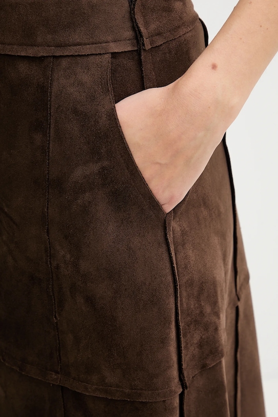 Sandro Ferrone spódnica brązowy S48YBFLIN