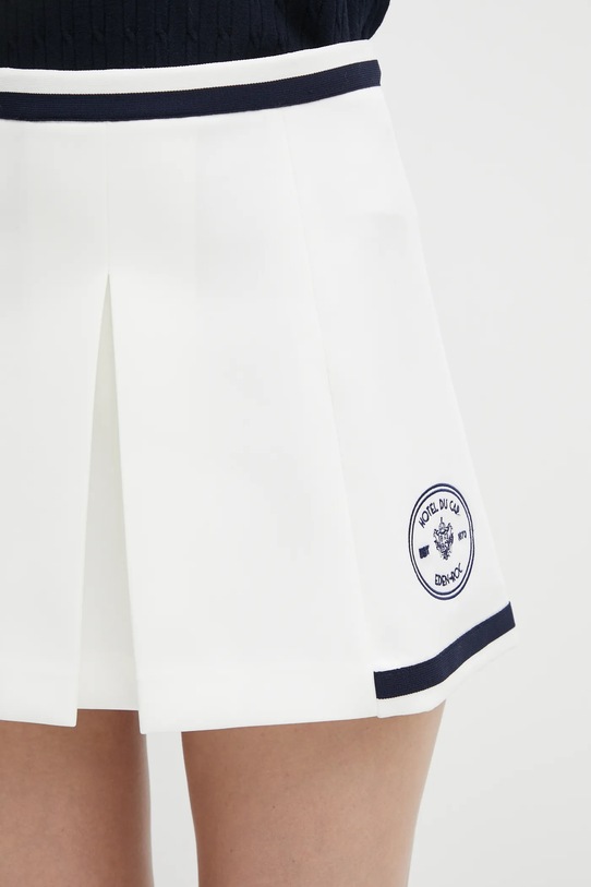 Sporty & Rich spódnica Eden Crest Embroidered Mila biały SK01160666WH50