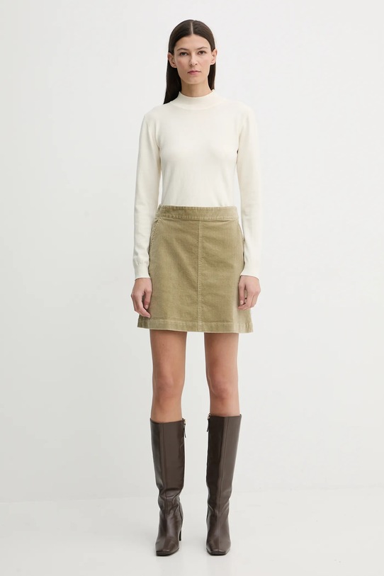 Marc O'Polo spódnica sztruksowa 5000007099 zielony AW25