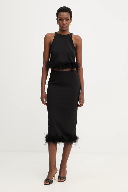 Haveone spódnica GVS.P114 czarny AW25