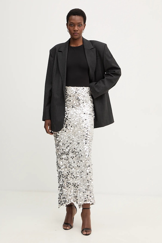 Haveone spódnica GMI.P102 srebrny AW25