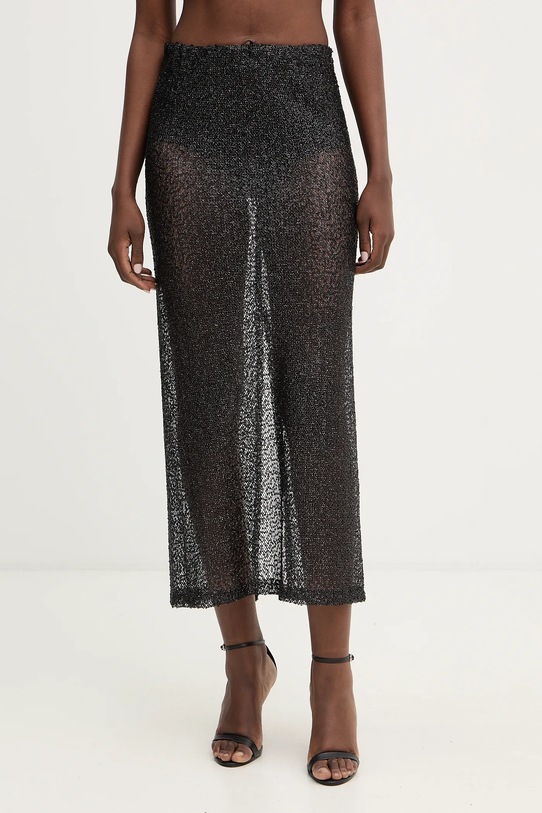 Haveone spódnica maxi czarny GGE.P123