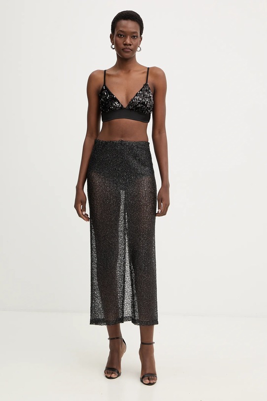 Haveone spódnica GGE.P123 czarny AW25