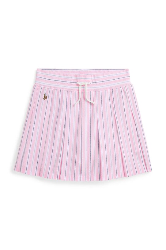 Φούστα Polo Ralph Lauren βαμβάκι ροζ 313973119003
