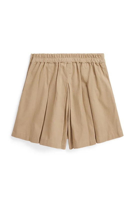 Dječje pamučna haljina Polo Ralph Lauren 313978266002 bež AW25