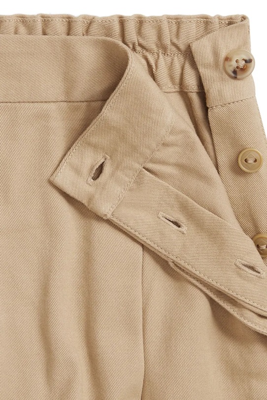 Djevojčice Dječje pamučna haljina Polo Ralph Lauren 313978266002 bež