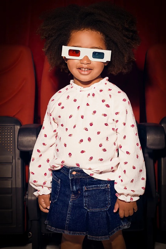 Детская джинсовая юбка Mayoral 4901.6C.Mini.9BYA тёмно-синий