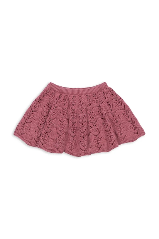 Dětská bavlněná sukně Konges Sløjd CABBY SKIRT GOTS KS103739.9BYA růžová AW25