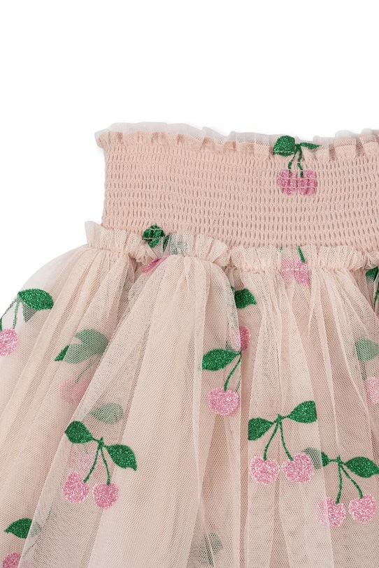 Dziewczynka Konges Sløjd spódnica dziecięca TULLIE SMOCK SKIRT KS104021.9BYA różowy