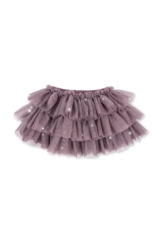 Konges Sløjd spódnica dziecięca FAY SKIRT GRS rozkloszowany fioletowy KS103808.9BYA