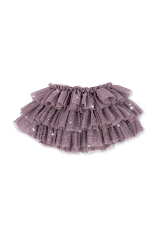 Dziewczynka Konges Sløjd spódnica dziecięca FAY SKIRT GRS KS103808.9BYA fioletowy