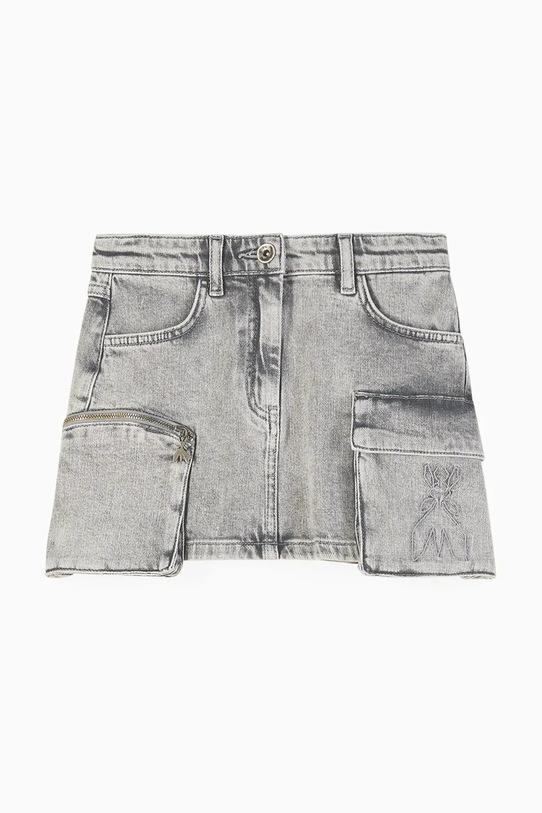 Детская юбка Patrizia Pepe D118 7G0147 серый AW25