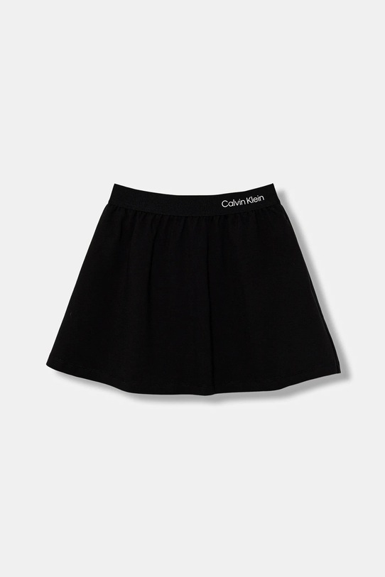 Otroško krilo Calvin Klein Jeans Z elastanom črna IG0IG03029.9BYA